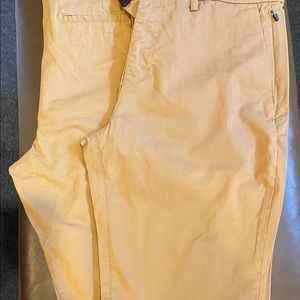 2 Pairs Old Navy Ultimate Tech Slim Khaki- 33x36